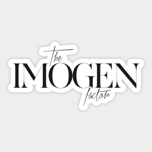 The Imogen Factor Sticker